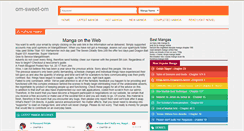 Desktop Screenshot of om-sweet-om.info